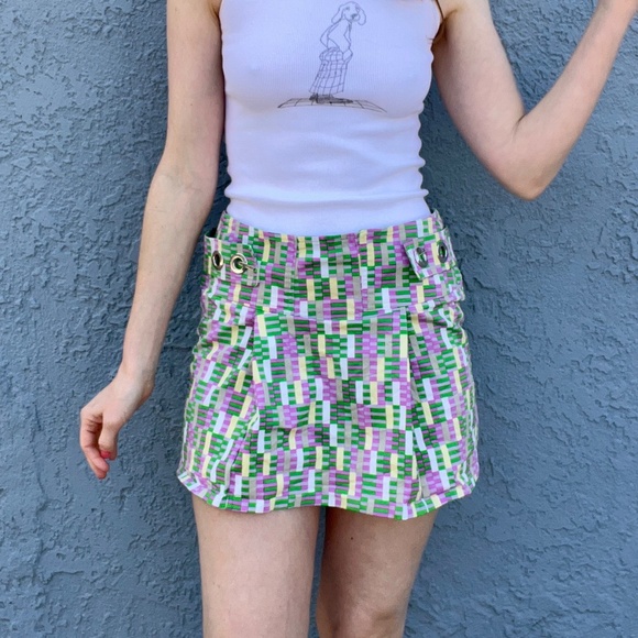 Versus by Versace y2k Skirt in Medium Micro Mini Designer Clothing - Picture 11 of 11